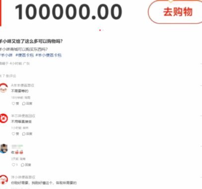 羊小咩额度回收商家