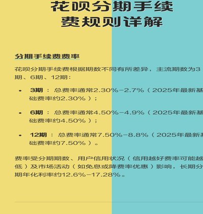 花呗套现手续费收取方式