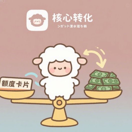 羊小咩享花卡可以提现教程